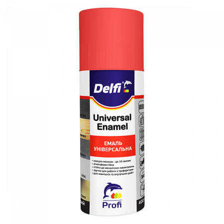 Купити, фарба, по металу, гладка, Delfi, чорна, для металевих воріт, 3 в 1, Київ, Львів, Харків, Одеса
