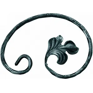 Ковані завитки з листям