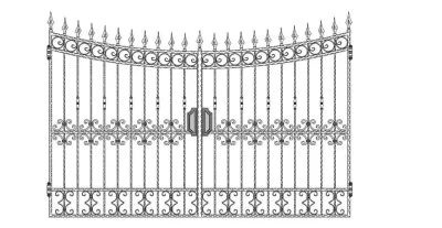 Ковані ворота