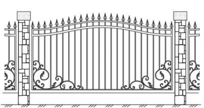 Ковані огорожі