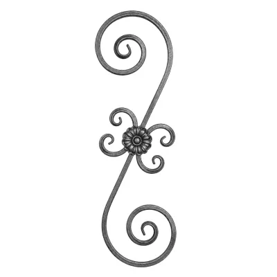Rack 800x240 mm Square 12x12 mm decor