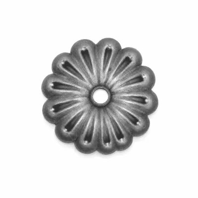 Forged flower d 68 mm
