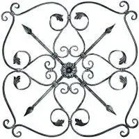 Rosette forged 800x800mm