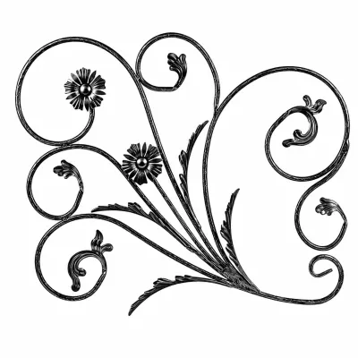 Rosette forged 880x760mm