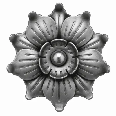 Forged flower d 90 mm
