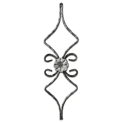 Rosette forged 475x135mm