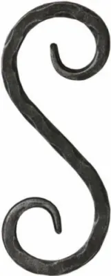 Forged curl 240x90mm