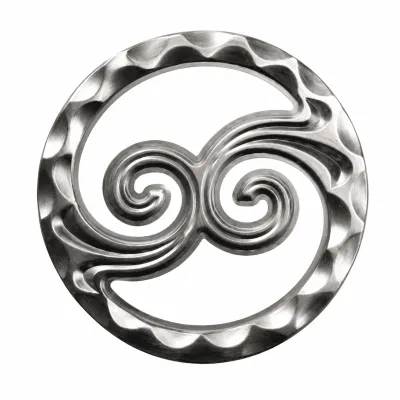Forged flower d 117 mm