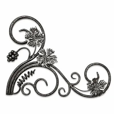Rosette forged 500x360mm