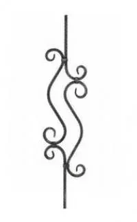 Rack 950x230 mm Material 12x12 mm