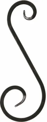Forged curl 160x70 mm