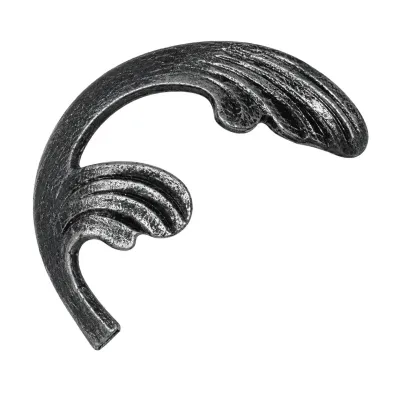 Forged leaves 140x65mm