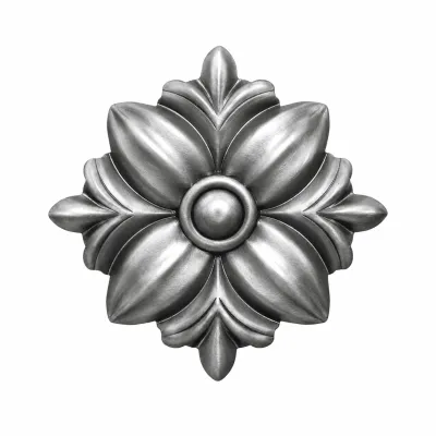 Forged flower d 136 mm