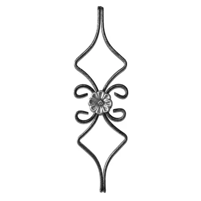 Rosette forged 475x135mm