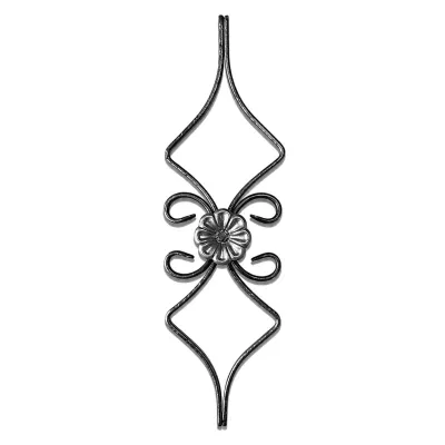 Rosette forged 475x135mm
