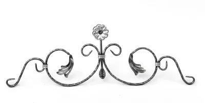 Rosette forged 245x740mm