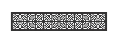 Меандр декоративный 2490х100мм