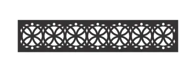 Меандр декоративный 2490х100мм