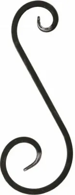 Forged curl 420x180 mm