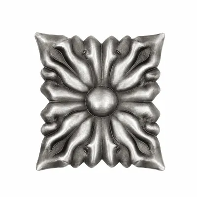 Forged flower 80x75 mm