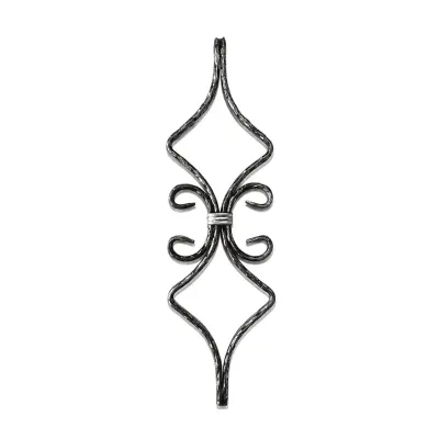 Rosette forged 475x135mm