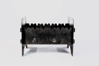 The brazier is collapsible