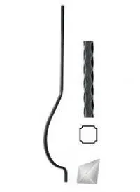 Forged racks 950x165 mm