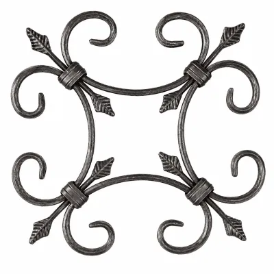 Rosette forged 240x240mm