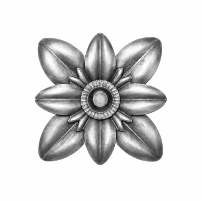 Forged flower 60x60 mm